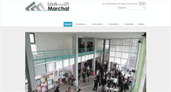 Desktop Screenshot of lycee-marchal.com